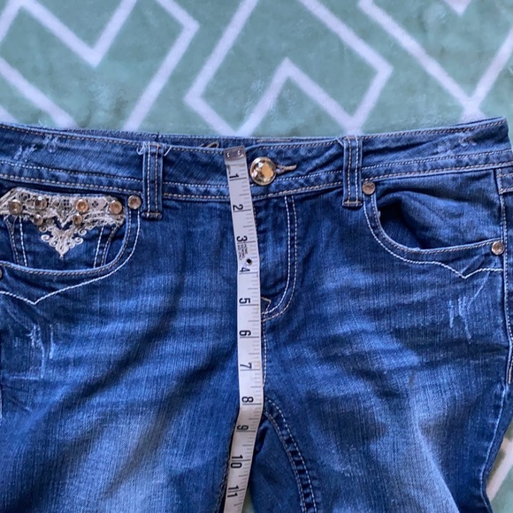 💎 Sz 29 Grace in LA Bootcut Western Jeans 💎 - Picture 9 of 9